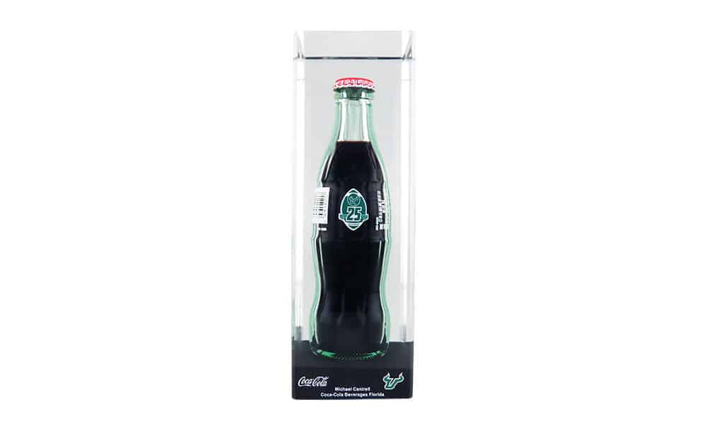 Custom Corporate Awards: Coca-Cola Bottle Lucite Embedment